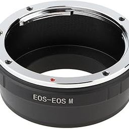 BNF® Adapter Ring for Canon EOS EF EF-S Lens to EOS M EF-M M2 M3 M10 Camera Body - Black+Silver|Cameras & Photo | Lenses & Filters |1 Piece EOS-EOS M Lens Mount Adapter-27