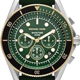 michael kors Maritime Green Quartz Silicone Watch MK9214-picture-17