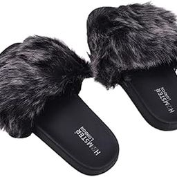 London Fur Fashion Sliders for women-image-34