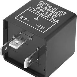 3-Pin LED Flasher Flash Relay for Turn Signal Light Hyper Flash Fix 12V-picture-0