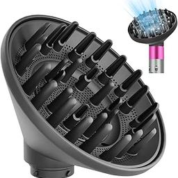 MAYCREATE® Diffuser Airwrap Attachment for Dyson Airwrap HS01 HS05 HS08, Converting for Dyson Airwrap Styler To Hair Dryer, Upgraded Diffuser Nozzle to Dryer Faster and Define Curls Hair-13