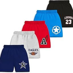 Kids Shorts Pack of 5 for Boys & Girls | Vibrant Multipack Summer Wear | Soft Cotton Blend | Comfy Fit for Daily Adventures | Breathable & Easy-to-Wear Essentials-image-14
