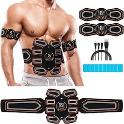 Stimulator, Abdominal Toning Belt Trainer, Abs Workout Equipment, Ab Sport Exercise Belt for Men and Women BFB-11-image-39