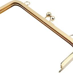 CALANDIS Metal Purse Frame DIY Universal Replacement Part for Sewing Bag Making Women Gold | Purse Handles, Frames & Feet | Foundations & Undergarments-image-99
