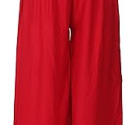 Women Straight Ethnic Plus Size Mehroon Palazo-image-1