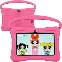 QISTOQI Kids Tablet, 7 Inch Android Tablet 32GB for Kids, Kids Bluetooth Tablet, WiFi, Parental Control, Dual Camera, GMS, Shockproof Case, Kids App-23