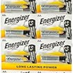 Energizer Alkaline Power AA Batteries - Long-Lasting Performance, Leak-Proof Design, Pack of 12-21