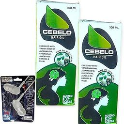 CEBELO OIL 100ML pack of 2 free ear phone-image-1