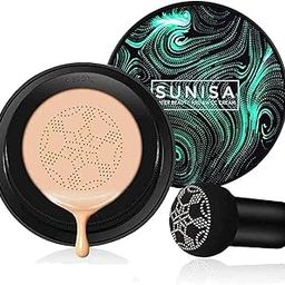 Liquid Foundation | Air Cushion BB Cream with Mushroom Head Applicator-image-2