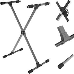 Chetty Adjustable Portable Keyboard Stand Foldable Sturdy Lightweight Height Adjustable Universal Durable AntiSlip Stand for 61-Key 88-Key Piano Studio, and Performances (TT1 LITE)-image-38