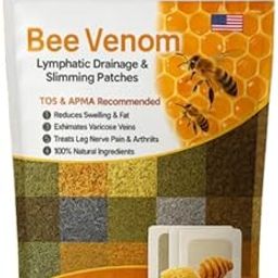 PELIRONE New Bee Venom Foot Patches Stress Relief Detox Patch Solution (1 BOX x 10 Patches) (4)-image-52