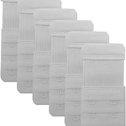 dclub Bra Extender 2 Hook Stretchy Soft and Comfortable Bra Strap Extender for Women. (6 Piecs)-11