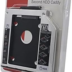 SATA to SATA 2ND SSD HDD 9.5mm Internal Hard Drive Candy Adapter Tray Suitable forwith 2.5"/9.5mm SATA HDD or SSD (9.5mm)-image-65