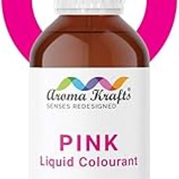 Aromakrafts® Liquid Colour for Melt & Pour Soap & Bath Bomb Making - PINK (30 ml)-picture-8