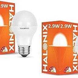 Halonix 2.9 Watt E27 LED Cool Day Light led Bulb, Pack of 2, White light-picture-0
