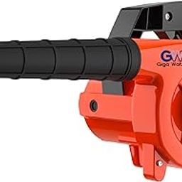 GIGAWATTS 600W Electric Leaf Blower Air Dust Cleaner 14000 RPM Suction 450GMS Airfoil Dirt Extraction 185km/h Airflow with Unbreakable Body & Glossy Finish for Snow (Orange/Black, 1Pc)-image-61