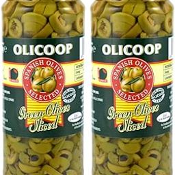 Olicoop Green Sliced Olive, 450g, Pack of 2, Produced in Spain-image-26