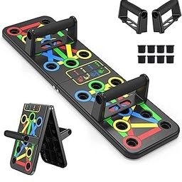 Comfortfriends Push Up Board: Versatile Push Up Stand for Chest Workout & Home Gym Exercise Pushup Stand, Ideal Home Gym Equipment for Strength Training and Fitness, Durable and Ergonomic-12