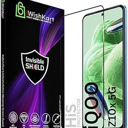 iQOO Z10x 5G Tempered Glass [with warranty] screen protector guard Full Edge to Edge 9H Full Glue FHD with Easy Installation kit - Pack of 1 | 6.72 Inch (iq z10 x)-15