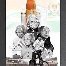 NUOSHOPPING D.r APJ Abdul Kalam A4 Photo Frame (8.5x11) A4 APJ-0109-image-10