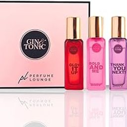 Perfume Lounge Gin & Tonic Perfume Gift Set For Women, 4x20ml Premium Perfume Spray Gift Set, Eau De Parfum, Long Lasting Perfume, Fruity Fragrance Scent-image-5