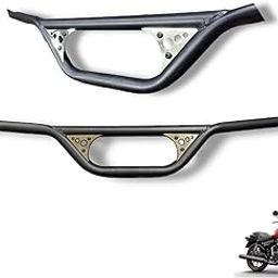 RevUp Bike Universal RD 590 Handle Bar Customized Stylish Handlebar Black for TVS Raider-17