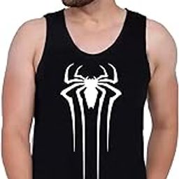Men's Cotton Printed Vest Sleeveless Gym Vest, Sando, Baniyan, Ganji for Boys -Perfect for Gym, Workouts, Parties, Yoga-1