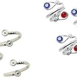 Kamada's Designer colorful Toe ring-image-90