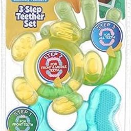 Nuby 3 Step Teether Set - Boy-image-30