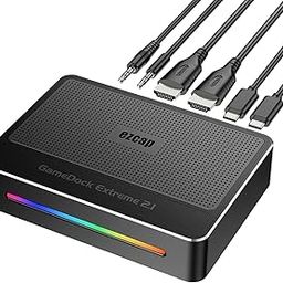 ezcap364 GameDock Extreme 2.1 HDMI to USB, USB 3.2 Type C 8K Video Capture Card 8K 60Hz Input, 4k 60hz Video Recording for Camera Live Streaming Gaming Live Broadcasting-picture-25