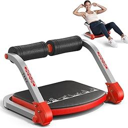 KAUNOPILIS Ab Machine for Home Gym | Adjustable Ab Trainer with 3 Resistance Levels & Auto Rebound | Sit-Up Exercise Equipment for Core, Abs, Arms & Legs | Foldable Crunch Machine-image-88
