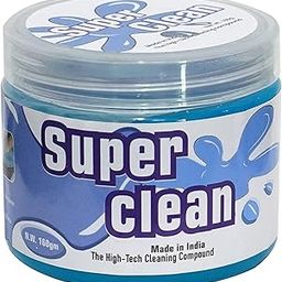 1 Pack Super Clean Magic Gel Cleaner for Car Interior Dust Cleaner for Keyboard Computer Laptop Home & Office Window Grill Electronics Cleaning Gel –Blue 160g-14