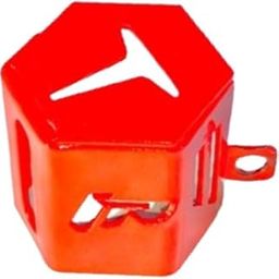 Yuvraj Industries TVS Ronin Rear Brake Fluid Reservoir gaurd Bike Crash Guard (TVS) (RED)-17