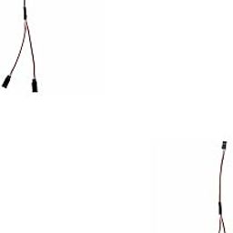 (2 pc) Pro3D 1JR Male To 2 Futaba Female Y Type Servo Extension Wire - 30cm-image-84