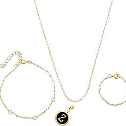 Valentine's Day Collection Alphabet Z Black Enamel Charm|Valentine Gift For Her|Gift For Wome|Gift For Her|-image-84