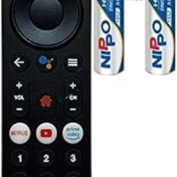 Airtel Xstream Remote Original Compatible Non-Voice (Come with 2 AAA Batteries)-26