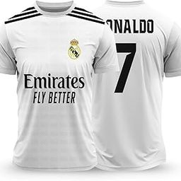 Sports Soccer Football Jersey Regular Fit Half Sleeve Round Neck T-Shirt for Kids, Boys & Men-image-26