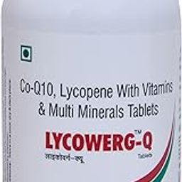 Virgo Healthcare's Lycowerg Q - Coenzyme Q10 (100mg) + Lycopene (5000mcg) + Multivitamins + multiminerals| Antioxidant | Improve Heart health| Boosts cellular Energy (30 Tablets)-image-50
