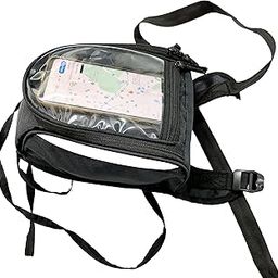 Multipurpose Bag | Water Repellent | Strap to Leg or Hip | for Travel, Outdoor and Adventures- Black-image-95