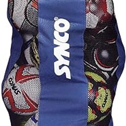 Synco Power Sports Bag | Extra Large Sports Ball Carrying Bag Upto 15 Balls (Kit Bag) (Blue)-picture-23