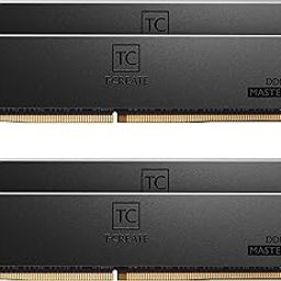TEAMGROUP T-Create Master Overclocking DDR5 R-DIMM 64GB Kit (4 x 16GB) 6400MHz (PC5-51200) CL32 Hynix A-DIE Workstation Memory Module Ram Black - CTCMD564G6400HC32AQC01-9