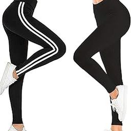 Women's Yoga Track Pants | Stretchable Sports Tights Track Pant | Track Pants for Women |Pants for Gym (Pack of 2-Free Size)-picture-36