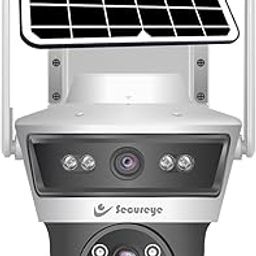 Secureye Pelican Series Defender Duo Solaris | 4G Solar Linkage Dual Lens 3MP+3MP Camera | Home/Commercial Security Camera | 2 Way Talk | Supports Up to 256GB TF Card Storage-13
