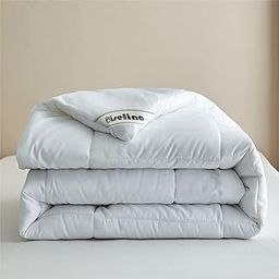 BISELINA Down Alternative Comforter Duvet Insert with Corner Tabs Box Stitched Microfiber Fluffy White Quilt All Seasons Hotel Collection Bedding - King Size, 104x92 Inches-13