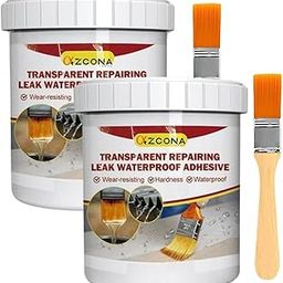Azcona Impex™ Transparent Waterproof Coating Agent – Super Strong Anti-Leakage Sealant | Invisible Waterproof Adhesive for Leak Repair & Protection (Pack of 2) 600g-image-22