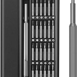 KESI ORNAMENTS 24 in 1 Small Screwdriver Sets, Precision Screwdriver Set for Electronics, Magnetic Screwdriver Set, Micro Screwdriver Kit For Repairing Eyeglasses Watches Electronics Computer,Mobile-image-20