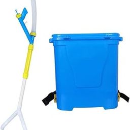 THE STYLE SUTRA Manual Fertilizer Spreader Comfortable Handle 25L for Fruit Trees Vegetables Double Port-33