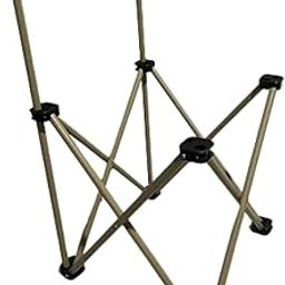 CALANDIS™ Folding Moon Chair Leg Metal Beach Chair Bracket for Outdoor Fishing S Brown Yellow | Furniture | & Hiking | Outdoor Sports-image-18