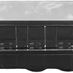 Bnf® Seed Propagator Tray 10 Holes Windowsill Tray with Cover for Backyard Garden Black|Home & Garden-image-95