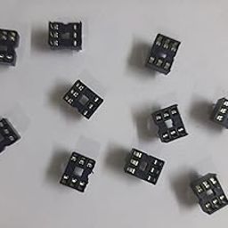 IC Socket 6-Pin DIP, Through Hole Mount, Pack of 10, Black-image-78